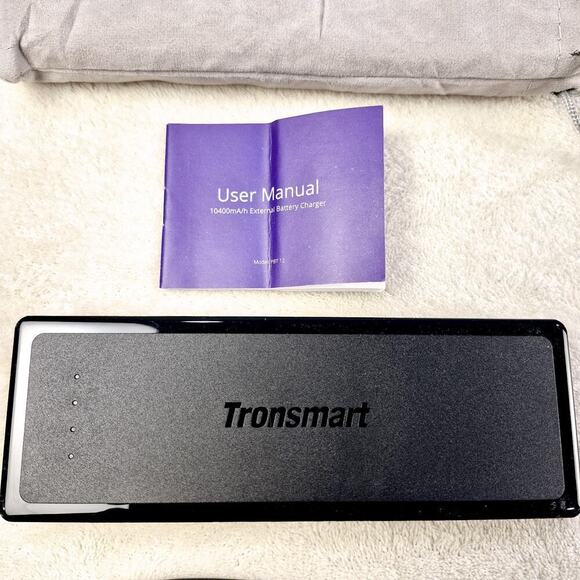 10400 Mah Multiple Cellphone Laptop PowerBank Tronsmart Presto 3.0 Black Slim - Picture 2 of 9